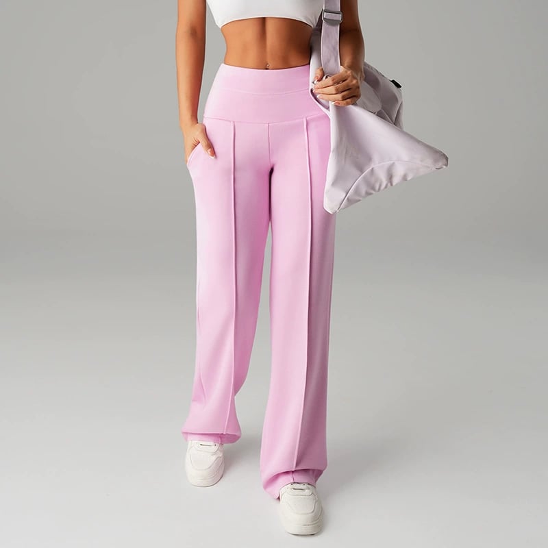 👖50% OFF! 👚 Women‘s Straight Leg Pants – Loose Fit, Plain Design & Comfortable Everyday Wear 👩