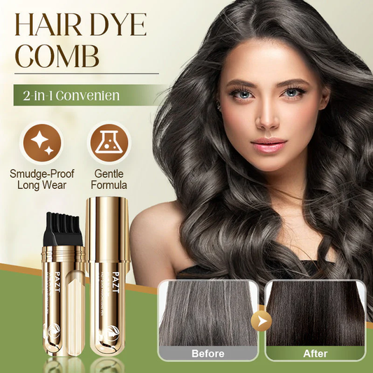 🔥Buy 1 Get 1 Free🌿2-in-1 Convenient Hair Dye Comb For Gray Hair（40% OFF）