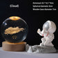 🌌 50% OFF NOW! ✨ 3D Galaxy Crystal Night Light – 16 Colors, Remote Control & USB Powered 🌙