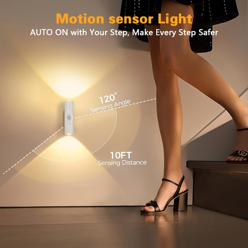 🎁Rechargeable Smart LED Motion Sensor Ambient Light