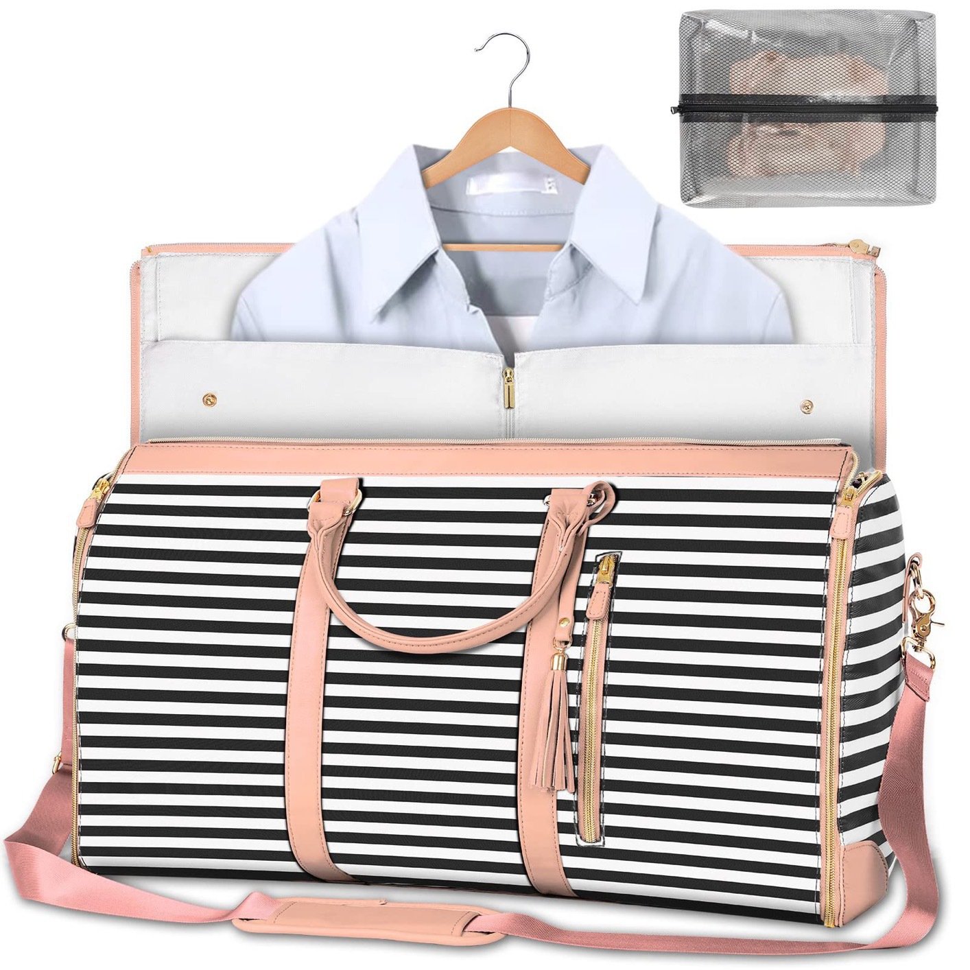 🧳 LIMITED-TIME 50% OFF! ✨ Travel Garment Bags – Foldable, Wrinkle-Free, 2-in-1 Design ✈️
