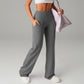 👖50% OFF! 👚 Women‘s Straight Leg Pants – Loose Fit, Plain Design & Comfortable Everyday Wear 👩