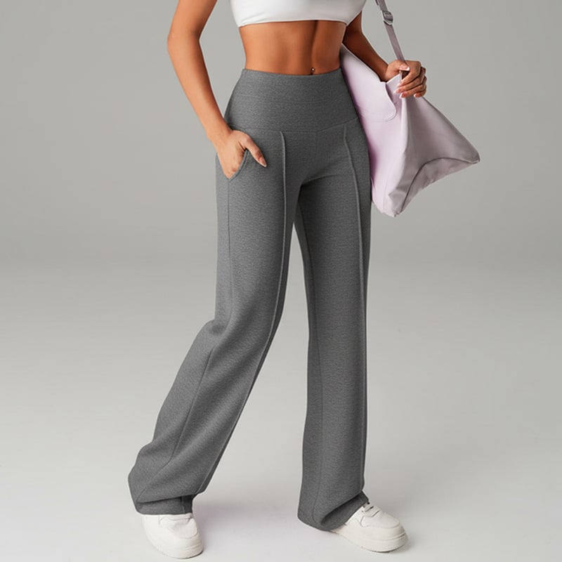 👖50% OFF! 👚 Women‘s Straight Leg Pants – Loose Fit, Plain Design & Comfortable Everyday Wear 👩