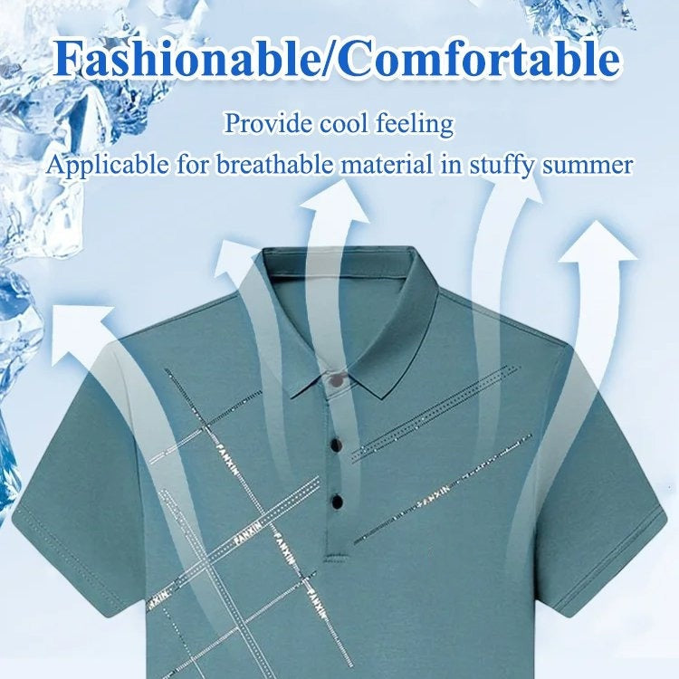 🎁Hot Sale 50% OFF⏳Men's Ice Silk Stretch Shirt