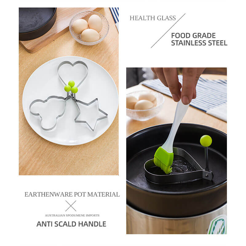 🔥Last Day Sale 49%🔥Stainless Steel Fried Egg Molds