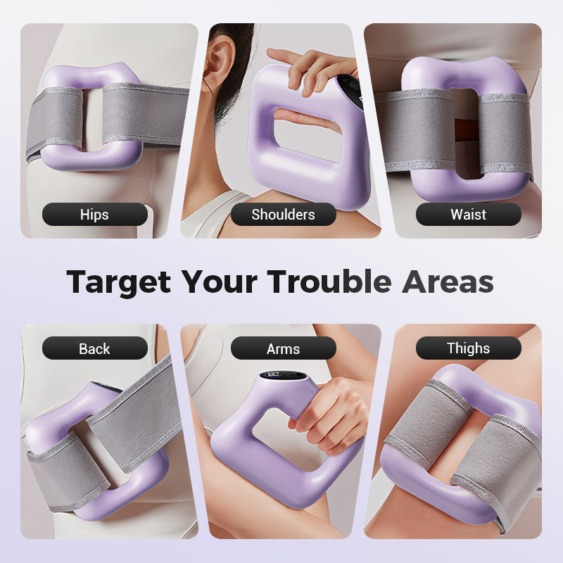🎁Hot Sale 50% OFF✨🏆5-speed handheld massager ring with adjustable strap🌿👑