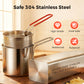 🔥LAST DAY SALE 49% OFF🎁304 Stainless Steel Multifuntional Fryer