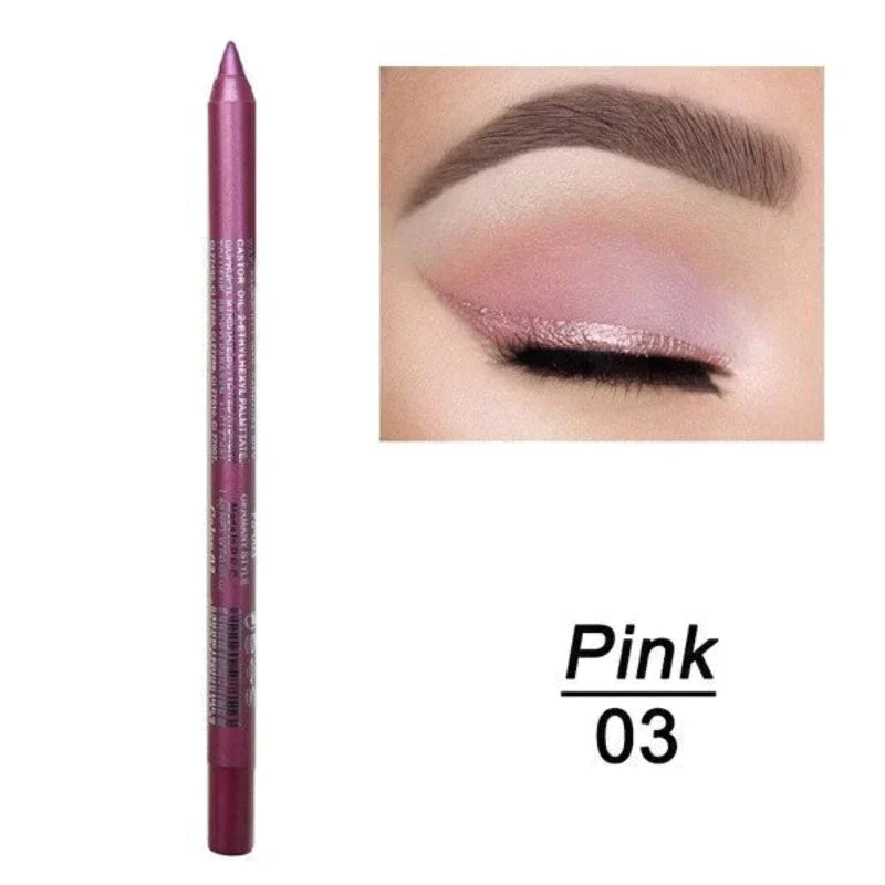 🎁Super Deal💜 50,000 Units Sold✨ 14-Piece Waterproof Gel Eyeliner Set Features metallic and pearlescent finishes Long-lasting, smudge-proof formula✨
