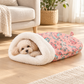 📢📢50% OFF !! ⏰ 🔥 Cozy Pet Nest for Cats and Dogs - Plush & Machine Washable, Perfect for Your Pet's Comfort and Warmth ✨