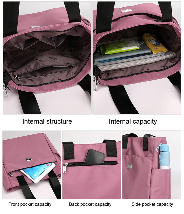 📢⏰Limited Sale - 50% Off !!🔥Large Capacity Waterproof Multi Pocket Nylon Shoulder Bag🎁