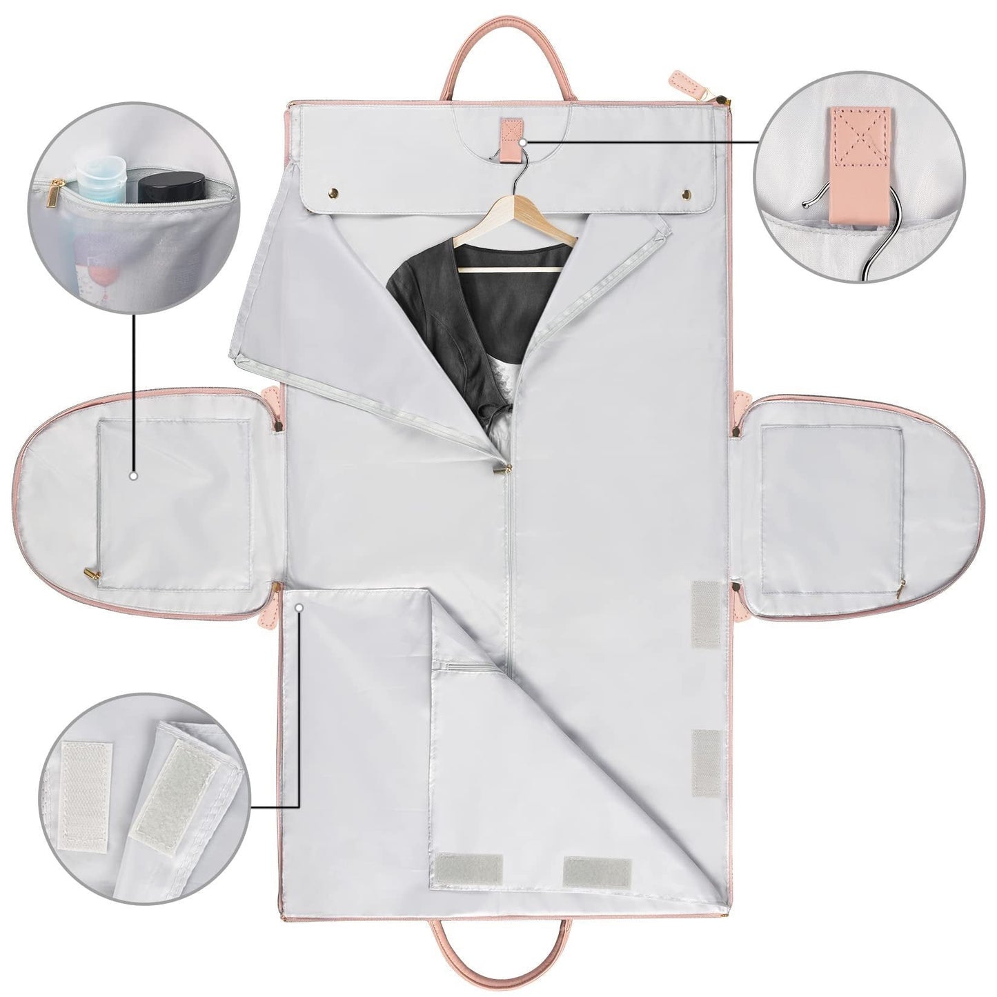 🧳 LIMITED-TIME 50% OFF! ✨ Travel Garment Bags – Foldable, Wrinkle-Free, 2-in-1 Design ✈️