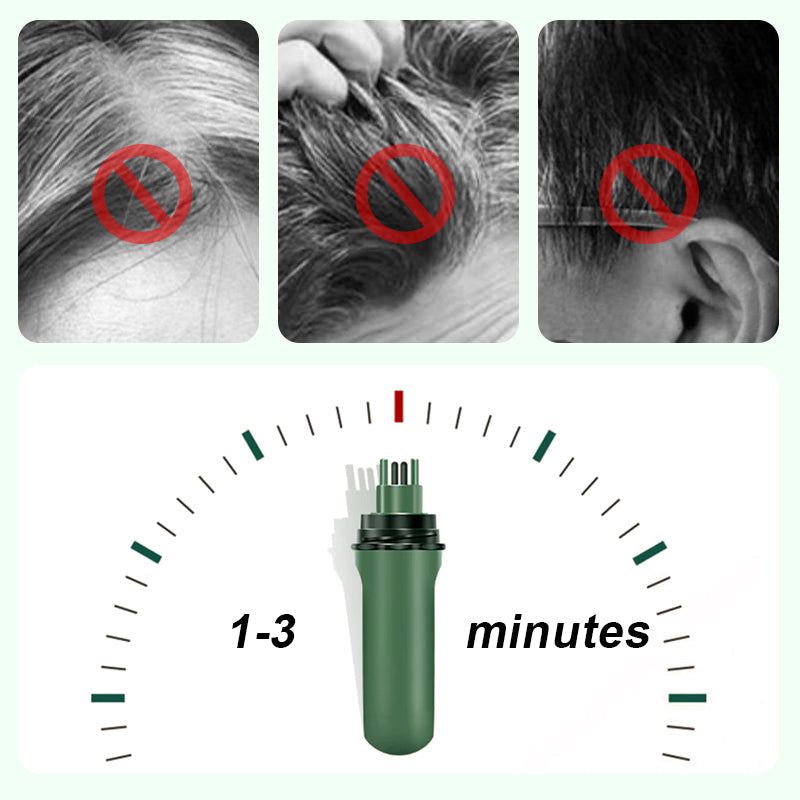 💇‍♀️Buy 1 Get 1 Free✨ 10-Second Root Rescue! Gray Coverage Hair Pen - Instant Youth in a Click! ✨