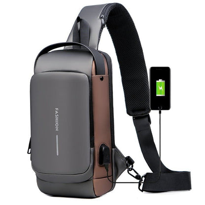 🔥HOT SALE 50% OFF🔥USB Charging Sport Sling Anti-theft Chest Bag