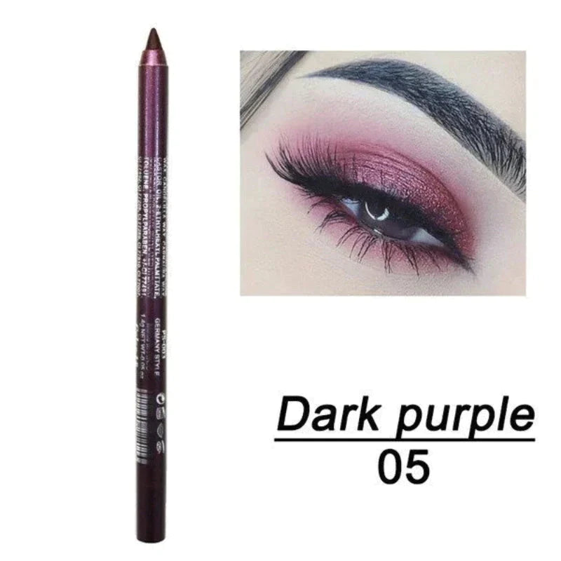 🎁Super Deal💜 50,000 Units Sold✨ 14-Piece Waterproof Gel Eyeliner Set Features metallic and pearlescent finishes Long-lasting, smudge-proof formula✨
