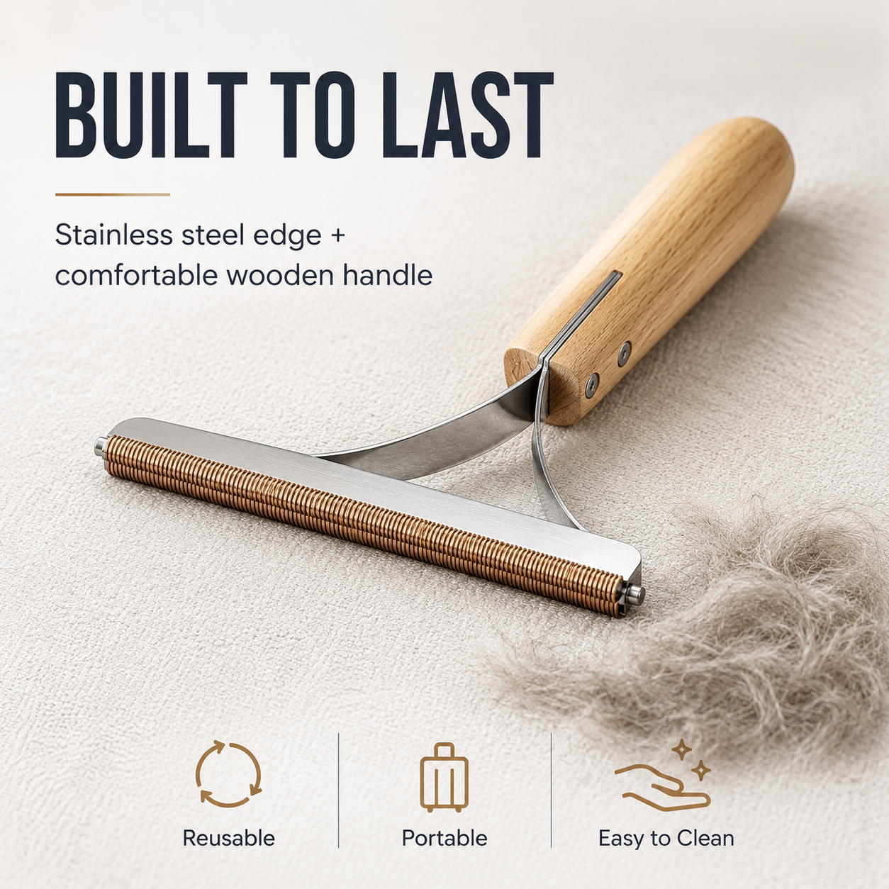 Portable Pet Hair Remover