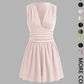 👗 LIMITED-TIME 50% OFF! 💐Women's Sleeveless V-Neck Ruched Waist Romper🏖️