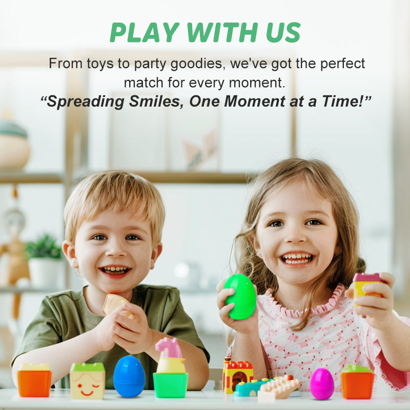 🐰Easter Hot Sale 50% OFF!🐣Pre-filled Easter Eggs with Stuffed Animal Toys