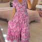💃Hot Sale 49% OFF🔥 Floral Print V-neck Dress