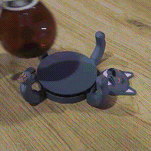 🐱Cute Cat Coasters, Fun and Practical, Perfect Gift！🎁