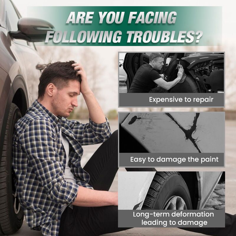 🚗 Fender Dent Edge Repair Tools | Auto Body Dent Removal Kit
