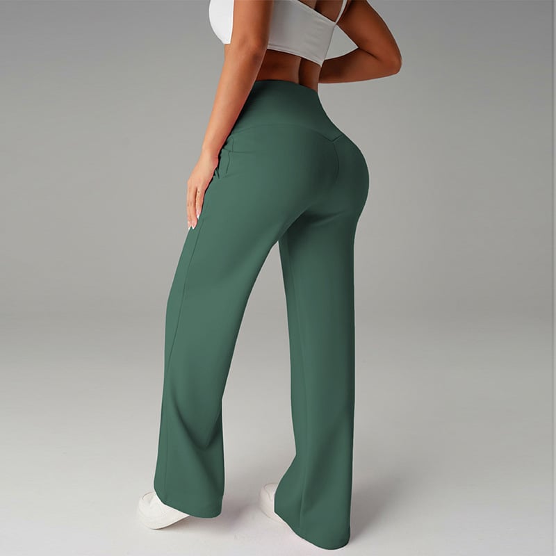 👖50% OFF! 👚 Women‘s Straight Leg Pants – Loose Fit, Plain Design & Comfortable Everyday Wear 👩