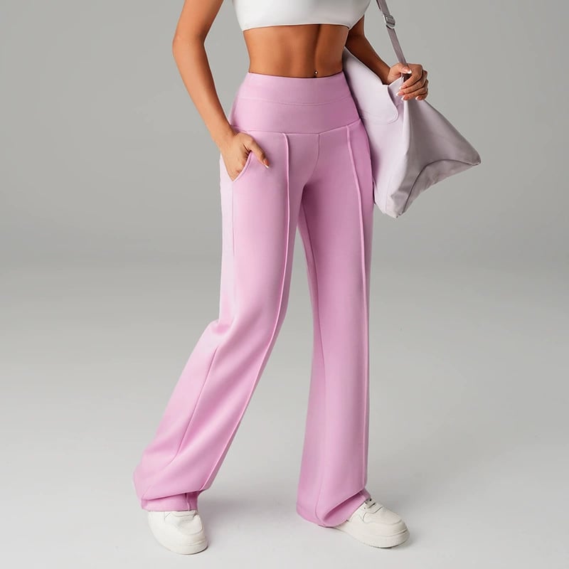 👖50% OFF! 👚 Women‘s Straight Leg Pants – Loose Fit, Plain Design & Comfortable Everyday Wear 👩