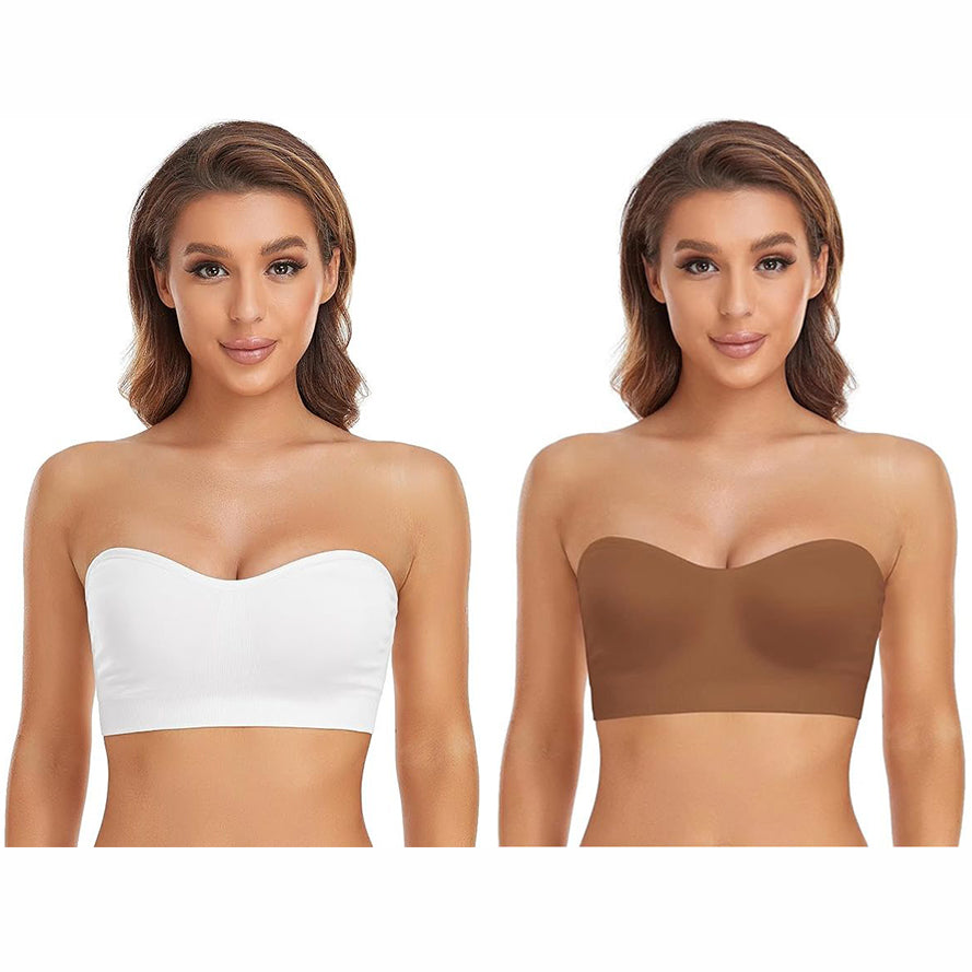 💟 BUY 2 GET 1 FREE🌷Strapless Wireless Bra