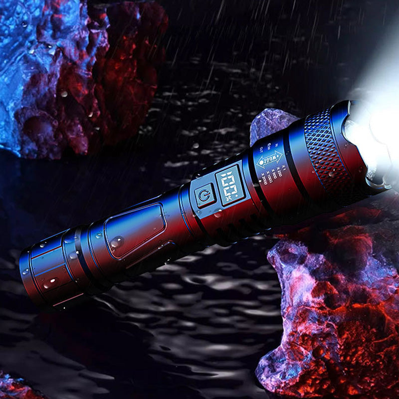 🔥LED Strong Light Retractable Flashlight – bebuyby