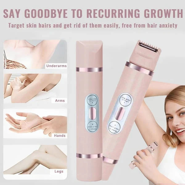 🔥2026 Hot Sale 50% OFF🔥2-In-1 Women's Electric Cordless Shaver