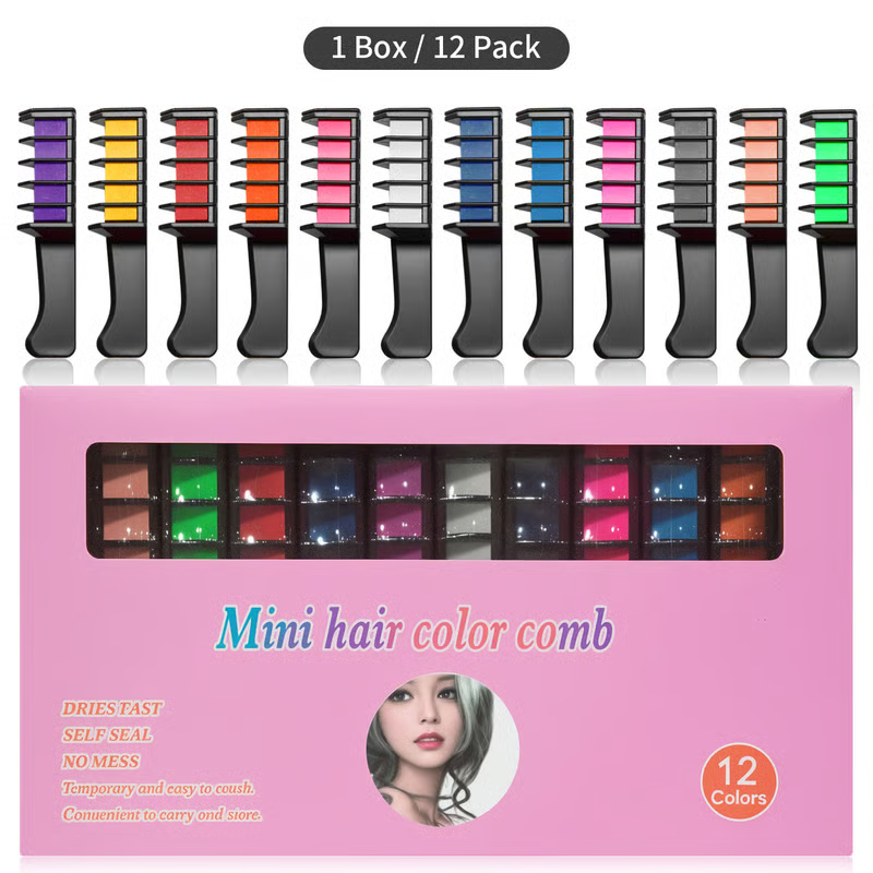 ✨Temporary Hair Dye Chalk Comb- Cruelty Free