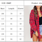 Women's Mineral Washed Button Down Plaid Shirt