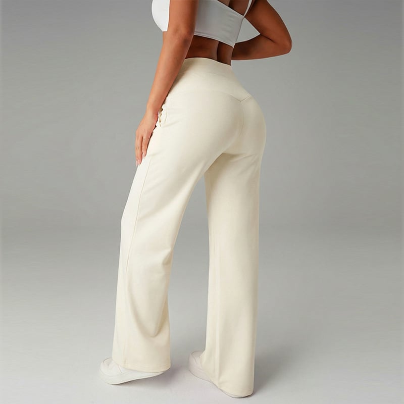 👖50% OFF! 👚 Women‘s Straight Leg Pants – Loose Fit, Plain Design & Comfortable Everyday Wear 👩