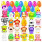 🔥Last Day Special Price ￡13.99!!⚡50K+ SOLD🎁12/24PCS Easter Eggs Prefilled Slow Rising Squishy Toys