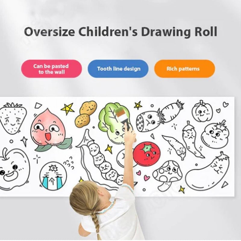 🎁💥Children's Drawing Roll