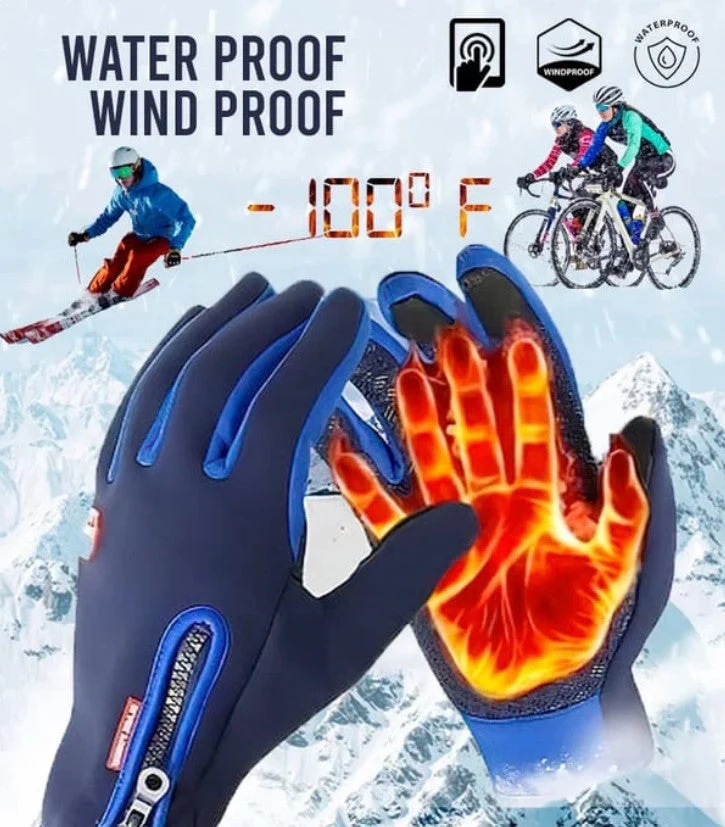❄️⏰Last Day 49% OFF❄️ Waterproof Touchscreen Thermal Gloves🎁Perfect for Outdoor Working,Cycling ,Running ,Driving