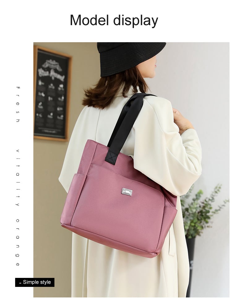 📢⏰Limited Sale - 50% Off !!🔥Large Capacity Waterproof Multi Pocket Nylon Shoulder Bag🎁