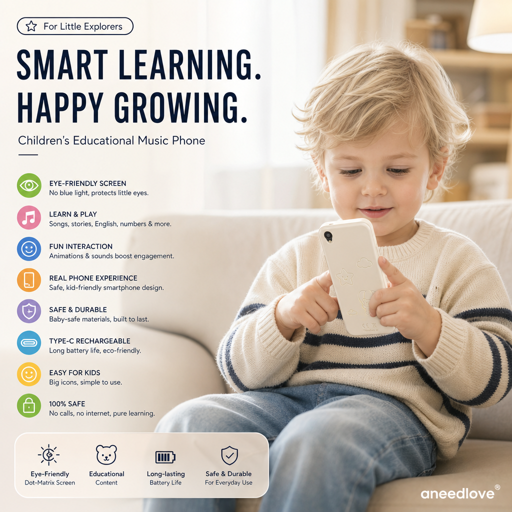📱✨Learning smartphone for children ｜Educational & eye-friendly toy
