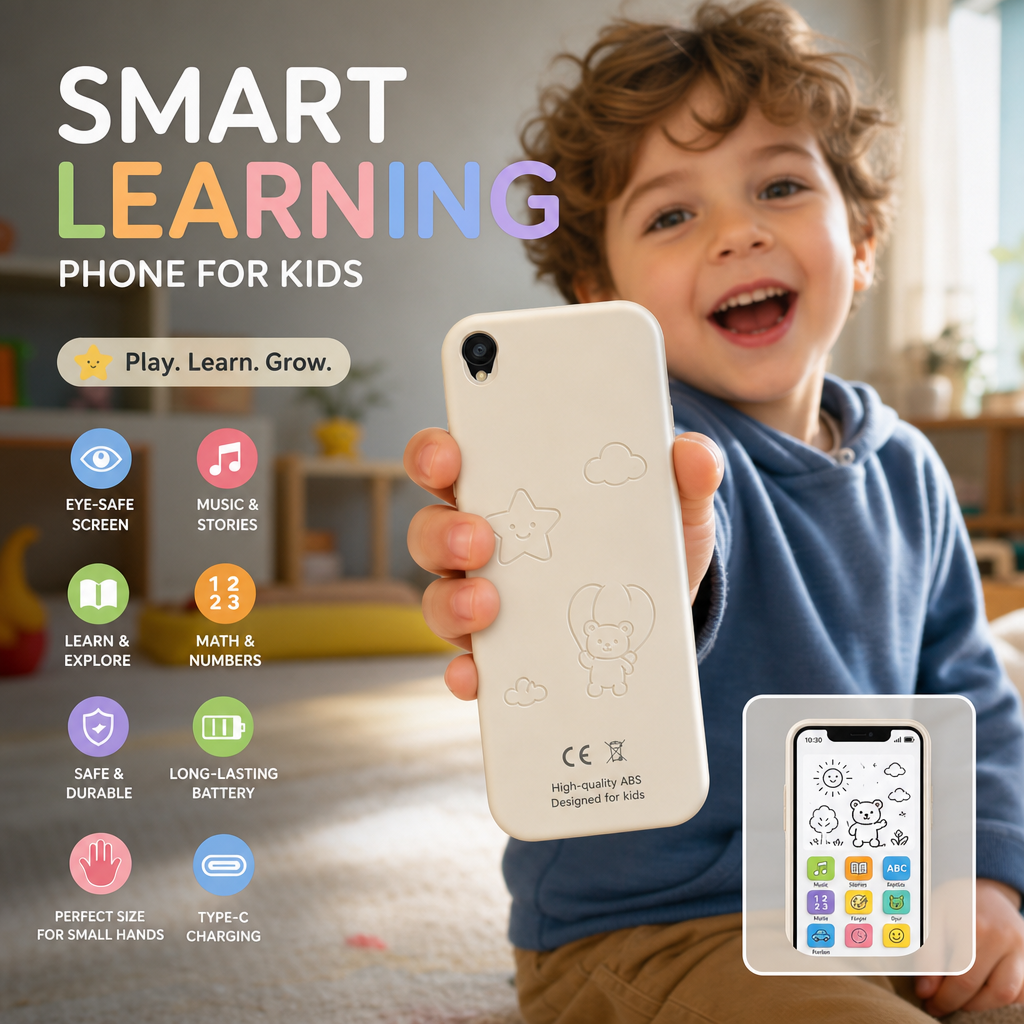 📱✨Learning smartphone for children ｜Educational & eye-friendly toy