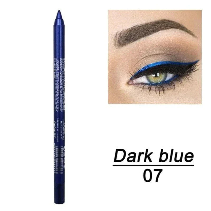 🎁Super Deal💜 50,000 Units Sold✨ 14-Piece Waterproof Gel Eyeliner Set Features metallic and pearlescent finishes Long-lasting, smudge-proof formula✨