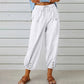 🏆 Hot Sale - 60% OFF ✨Women's Summer Cotton Linen Trousers Nine Minute Trousers🍃