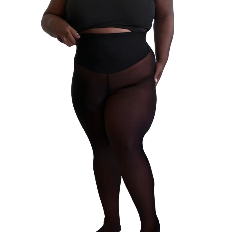 ⚡50K+ SOLD!❄️One-Seam Shaping Fleece Leggings✨ Stay Warm.Look Snatched.💕