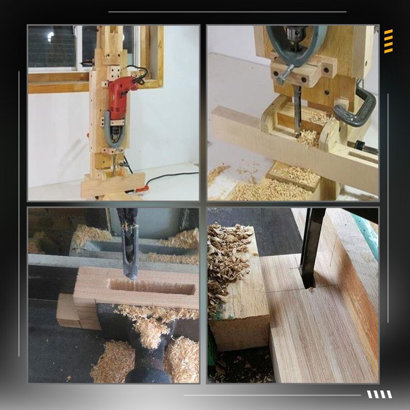🔥2025 HOT SALE🔥Woodworking Square Hole Drill Bits