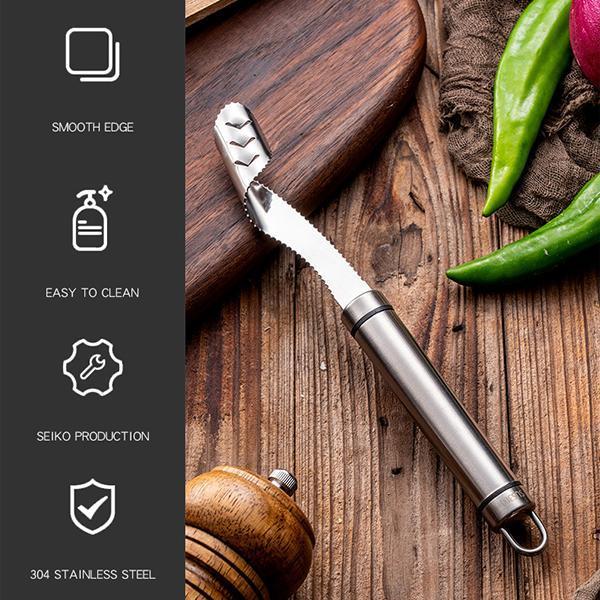 🌶️ Stainless Steel Pepper Corer
