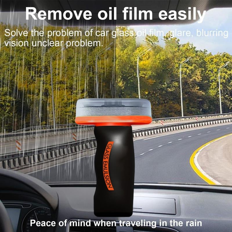 ⏳Limited Time Buy 2 Get 1 Free🔥 Auto Glass Side Window Oil Film Removal Cleaner