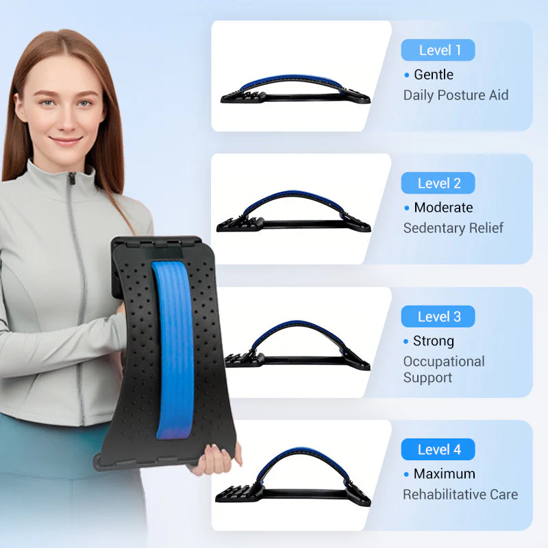 ⏰FLASH SALE 48% OFF🔥Magnetic Therapy Acupuncture Massage Lumbar Stretcher