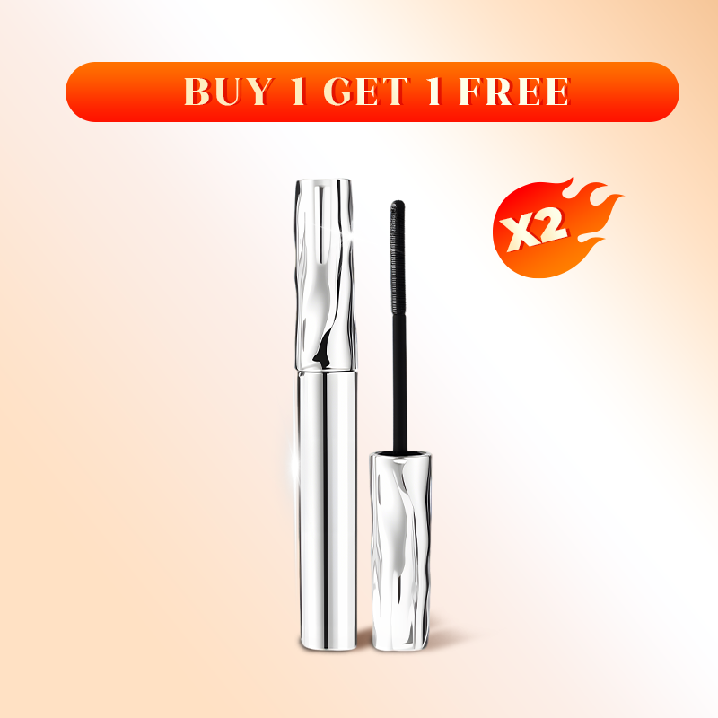 💄 BUY 1 GET 1 FREE! ✨ Waterproof Fiber Mascara - Intense Length & Curl with Enriched Fibers for Clump-Free Volume All Day 🌟👁️