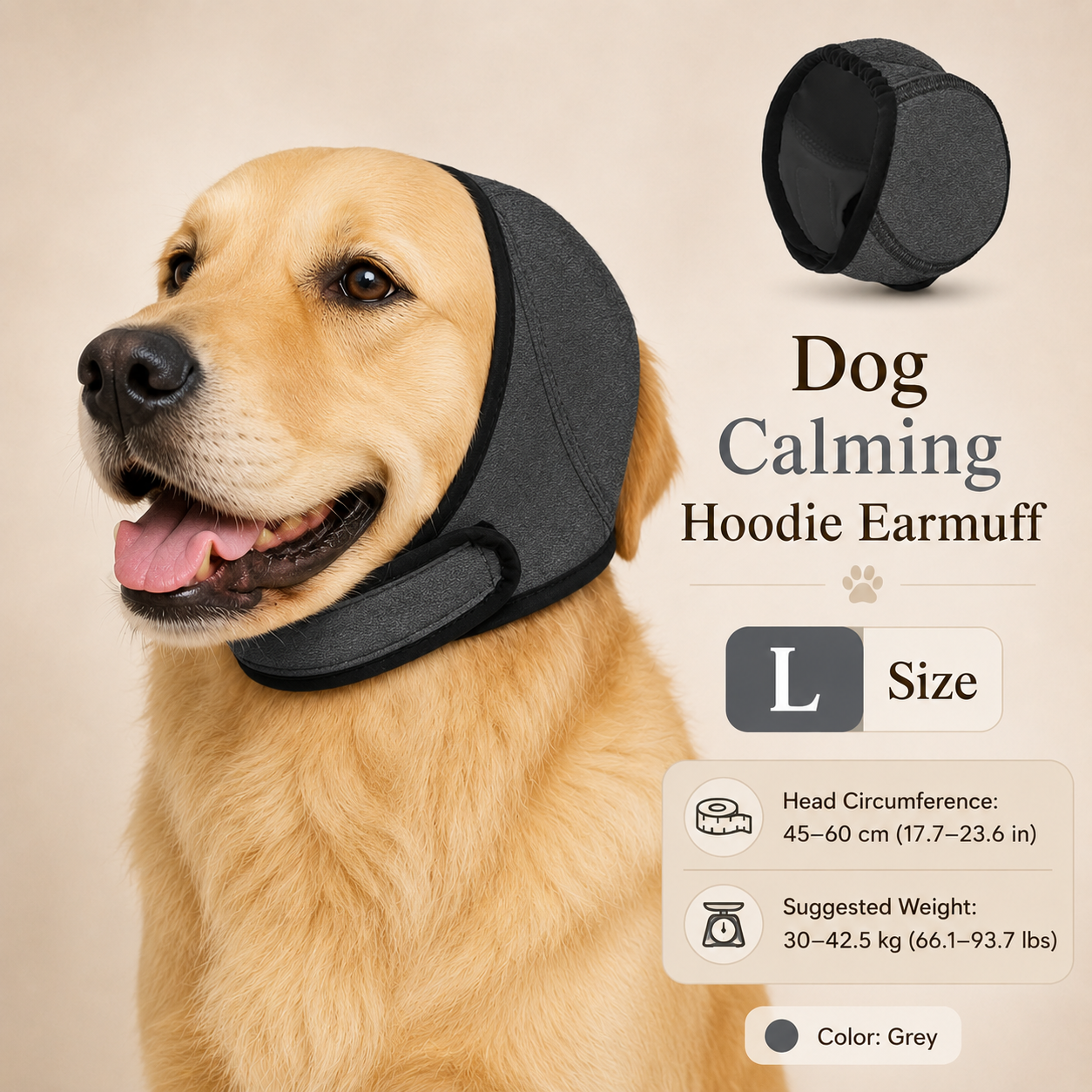 ✨Waterproof Dog Calming Hoodie