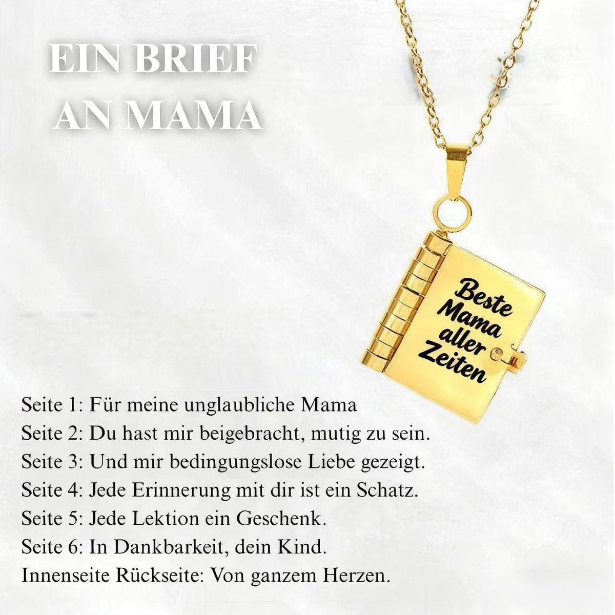 📖Openable Heart Book Pendant Necklace – Sentimental, Hypoallergenic, Gift-Ready ✨