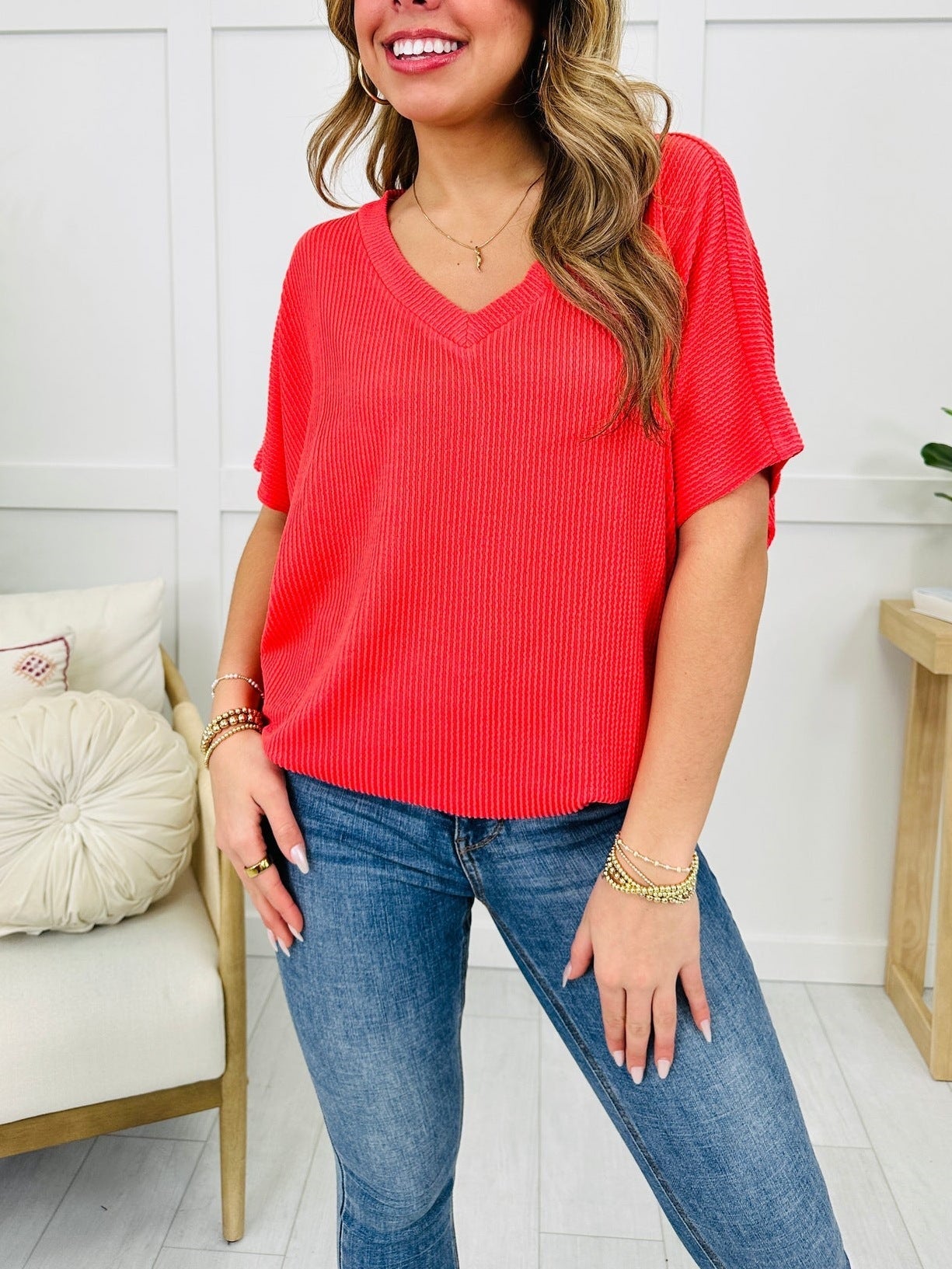 💥LAST DAY SALE 50% OFF💥Ultimate Comfort Style Women's V-Neck Summer T-Shirt 🌟