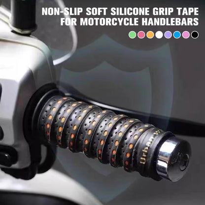 💯Non-slip Soft Silicone Grip Tape for Motorcycle Handlebars